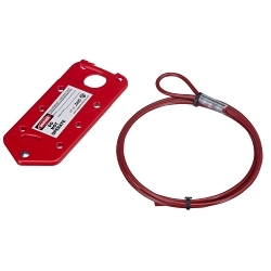IDEAL 44-829 DISC-CABLE LOCKOUT 6-FT CABLE