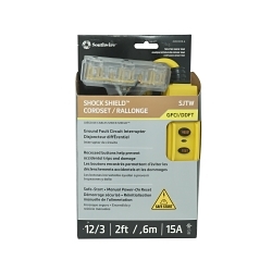 SOUTHWIRE 26020008-6 SHO CK SHIELD 15A INLINE GFCI