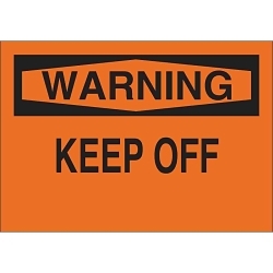 BRADY 84199 B302-7X10-OK-O-WAR-KEEP