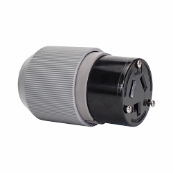 ARROW-HART 9341N CONN 30A 125/250V 3P3W STR GY