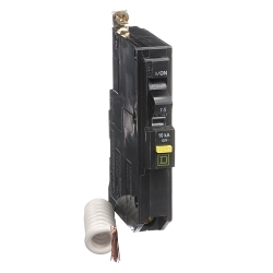 SQD QOB115GFI MINIATURE CIRCUIT BREAKER 120V 15A