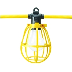 SOUTHWIRE 7548SW 50 PLAS TIC CAGE STRING LIGHT W/ 12/3 SJTWCORD