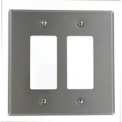 LEV SO262 2G SS METAL WP SATIN 302 2DECORA