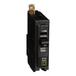 SQD QOB125VH MINIATURE CIRCUIT BREAKER 120/240V