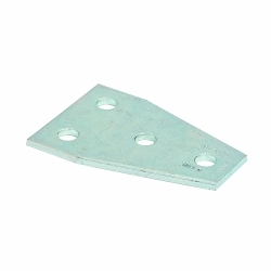 B-LINE B136SS4 FOUR HOLE TEE GUSSET PLATE ST