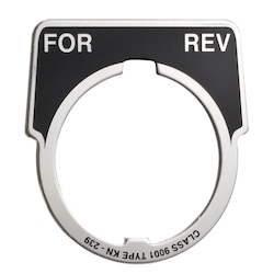 SQD 9001KN239 PUSH BUTTON LEGEND PLATE 30MM