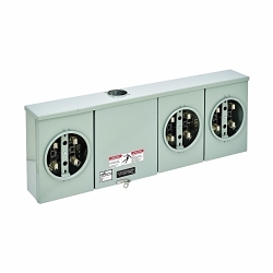 B-LINE H013 MULTI METER HORIZ 3-125A 4-PT