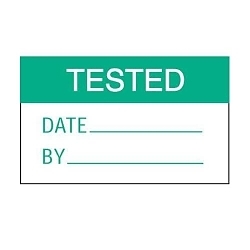 PANDUIT PLD-7 LABEL DISPENSER POLYESTER TEST