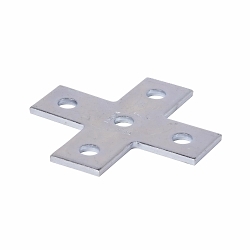 B-LINE B132HDG FIVE HOLE CROSS PLATE HOT DIP