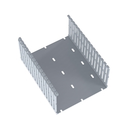 PANDUIT F6X4LG6 NARROW SLOTTED DUCT PVC LIGHT G
