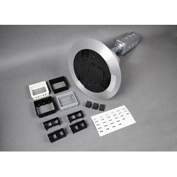 WALKERMOLD AV3ATCBK A/V FL POKE-THRU ASSY/20A/BK/TC