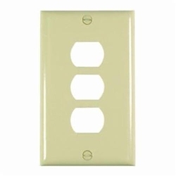 P&S K3-I PLATE PLST DES HORZ 3DEV 1G W/LINE I