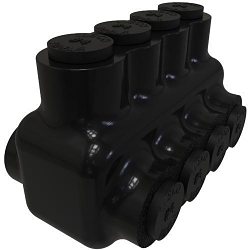 ILSCO PBTD-4-4 INSUL AL MECH (4) 4-14 DUAL T UL