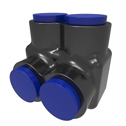 ILSCO PBTS-2-250-F INS (2) 250-64/0FX2/0M3/0DL