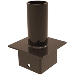 KEY AXO-59 KT-PMTT-4SQ-S V POLE MOUNT SINGLE 2 3/8-IN TENON T