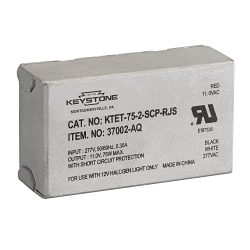 KEY TKW-34 KTET-75-2-SCP -RJS-CP 75W HALOGEN TRANSFORMER 11V
