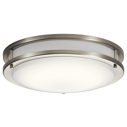KICHLER 10769NILED FLUSH MOUNT LED BRUSHED
