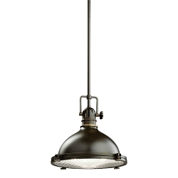 KICHLER 2665OZ PENDANT 1LT OLDE BRONZE