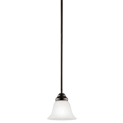 KICHLER 2693OZ MINI PENDANT 1LT OLDE BRONZE