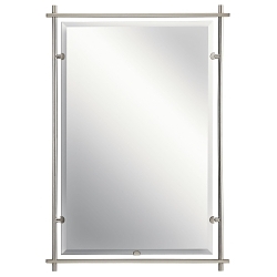 KICHLER 41096NI MIRROR BRUSHED NICKEL