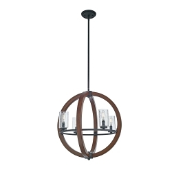 KICHLER 43185AUB CHANDELIER 4LT AUBURN ST