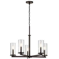 KICHLER 43999OZ CHANDELIER 5LT OLDE BRZ