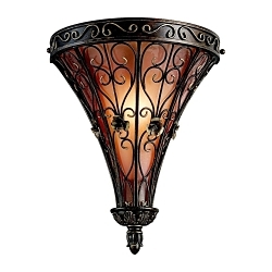 KICHLER 45131TRZ WALL SCONCE 1LT TERRENE BRONZ