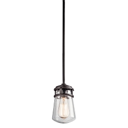KICHLER 49446AZ OUTDOOR PENDANT 1LT ARCHITECTURA
