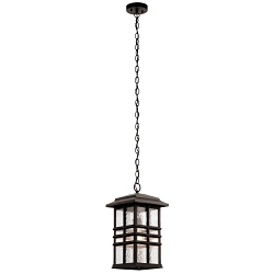 KICHLER 49833OZ OUTDOOR PENDANT 1LT OLDE BRONZE