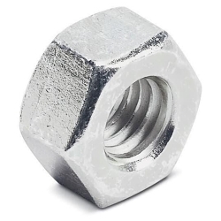 S/C H 114 C HEAVY HEX NUT 3/8-16-IN STL