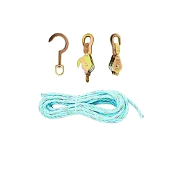 KLEIN 1802-30S BLOCK AND TACKLE WITH CAT. NO.