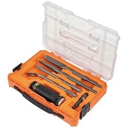 KLEIN 32755SD SDS CHISEL BIT SET WITH HAND