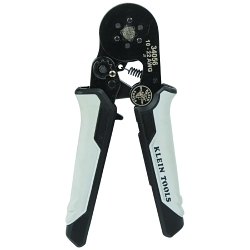 KLEIN 34056 RATCHETING FERRULE HEX CRIMPER 10 T