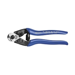 KLEIN 63016 HEAVY-DUTY CABLE CUTTER BLUE 7 1/2-