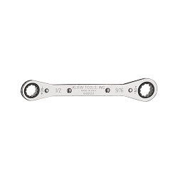 KLEIN 68202 RATCHETING BOX WRENCH 1/2 X 9/16-IN