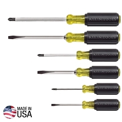 KLEIN 85074 SCREWDRIVER SET SLOTTED AND PHILLIPS