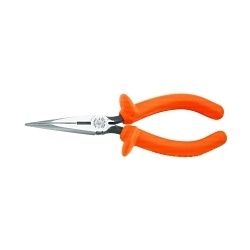 KLEIN D203-6-INS LONG NOSE PLIERS INSULATED 6-