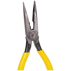 KLEIN D203-8N PLIERS NEEDLE NOSE SIDE CUTTERS