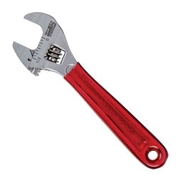 KLEIN D506-4 ADJUSTABLE WRENCH PLASTIC DIPPED 4-