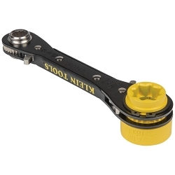 KLEIN KT155T 6-IN-1 LINEMANS RATCHETING WREN