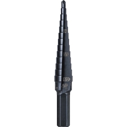 KLEIN KTSB01 13-STEP DRILL BIT 3/8-IN HEX DOU