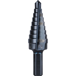 KLEIN KTSB03 9-STEP DRILL BIT 3/8-IN HEX DOU