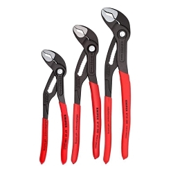 KNIPEX 00 20 06 US1 3 PC COBRA PLIERS SET (7-I
