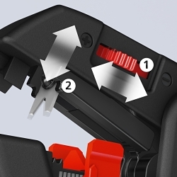 KNIPEX 12 62 180 AUTOMATIC WIRE STRIPPER