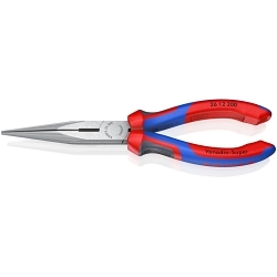 KNIPEX 26 12 200 LONG NOSE PLIERS WITH CUTTER