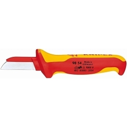 KNIPEX 98 54 CABLE KNIFE-1000V INSULATED