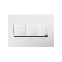 P&S AWP3G-WH4 GLOSS WHITE - 3 GANG WALLPLATE