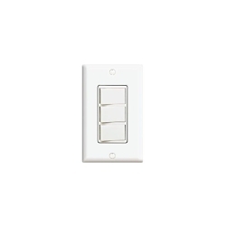 LEV 1755-W WH COMB DEC 3SW SP 15A120V - / REWOR