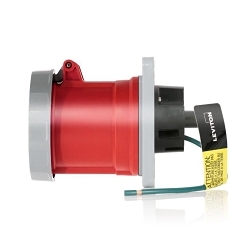 LEV 4100R7WLEV 100 AMP PIN & SLEEVE RECEPTACLE-