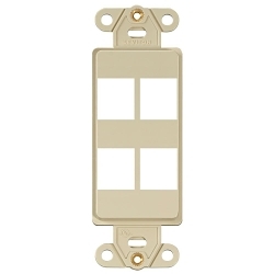 LEV 41644-I 4PORT DECORA INSERT IV